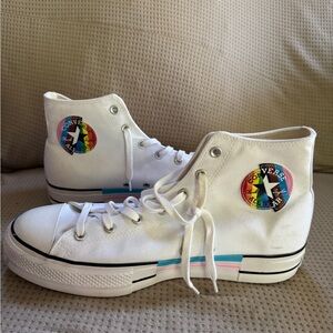 Converse All Star Pride High Top Shoes – Size 12 (Read Description)